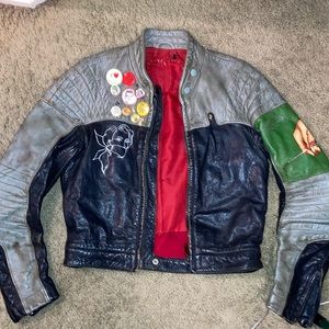 Vintage motorcycle jacket